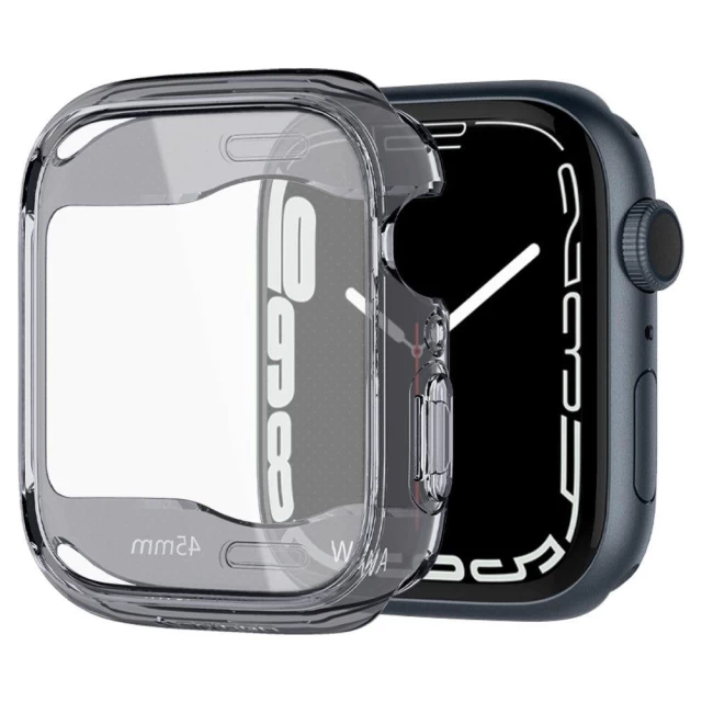 Чохол Spigen для Apple Watch 7 45 mm Ultra Hybrid Space Crystal (ACS04181)