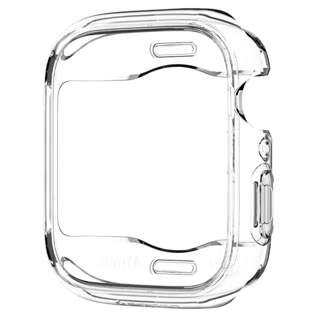 Чохол Spigen для Apple Watch 7 41 mm Ultra Hybrid Crystal Clear (ACS04188)