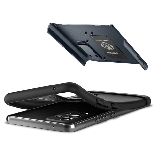 Чехол Spigen для Samsung Galaxy A53 5G Slim Armor Metal Slate (ACS04203)