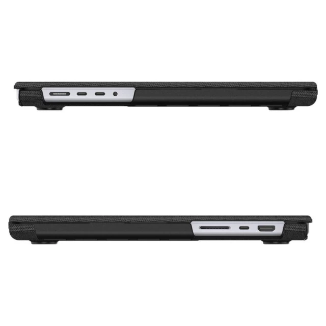 Чехол Spigen для MacBook Pro 16 M1/M2 2021 | 2022 | 2023 Urban Fit Black (ACS04211)
