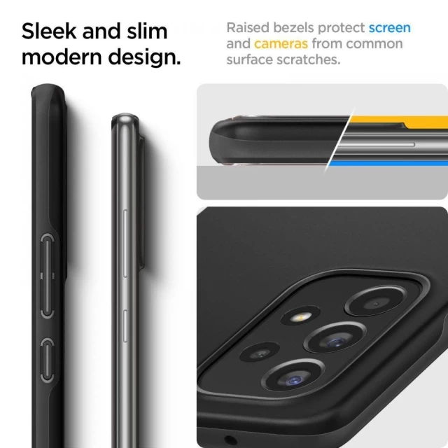 Чехол Spigen для Samsung Galaxy A53 5G Thin Fit Black (ACS04257)