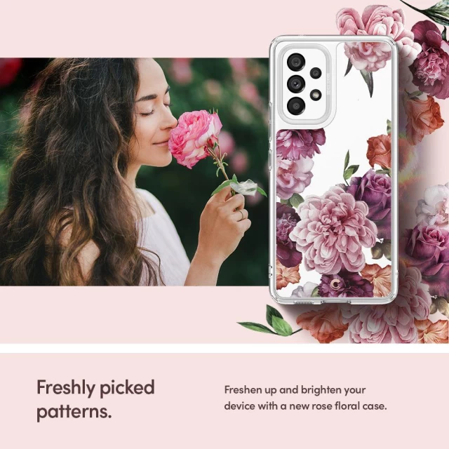 Чехол Spigen для Samsung Galaxy A53 5G Cyrill Cecile Rose Floral (ACS04264)
