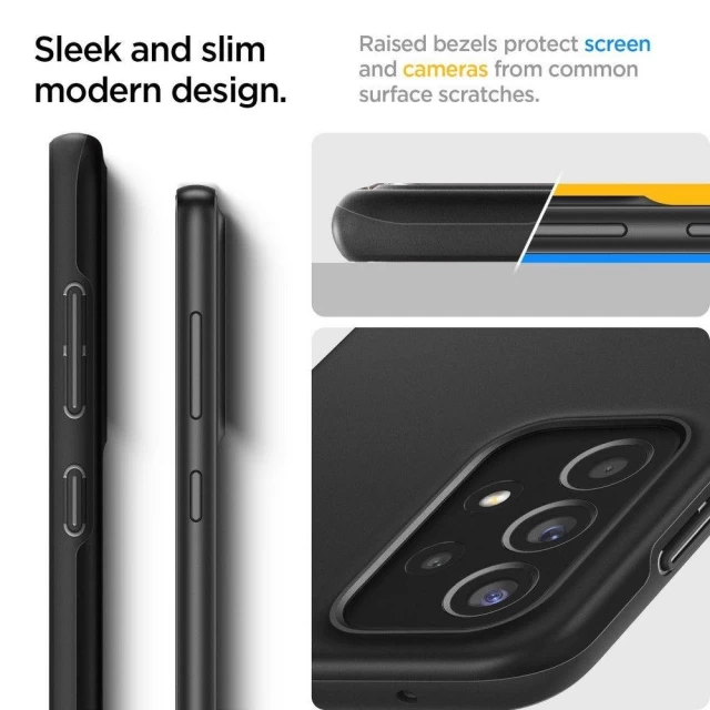Чехол Spigen для Samsung Galaxy A33 5G Thin Fit Black (ACS04320)