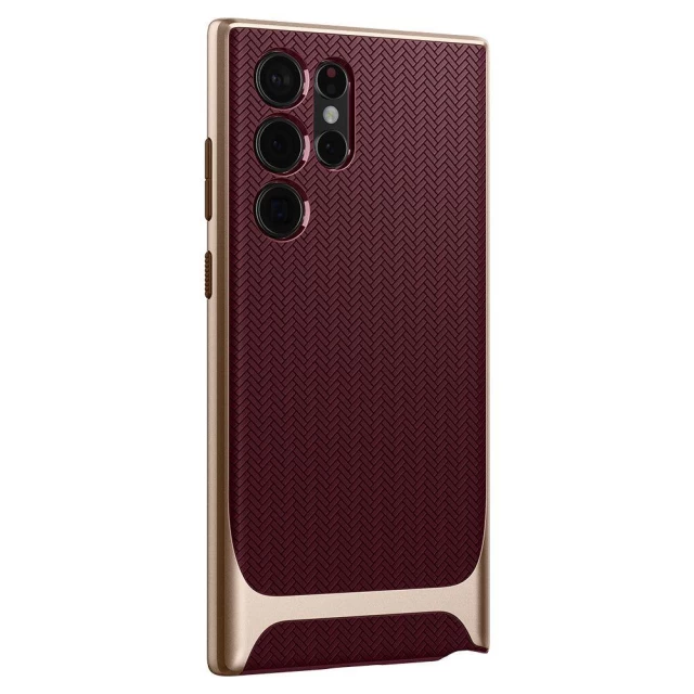 Чохол Spigen для Samsung Galaxy S22 Ultra Neo Hybrid Burgundy (ACS04382)
