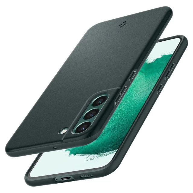 Чехол Spigen для Samsung Galaxy S22 Plus Thin Fit Abyss Green (ACS04520)