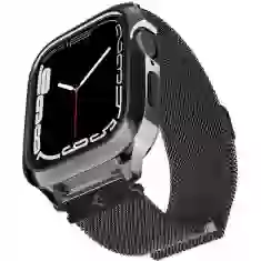 Чохол і ремінець Spigen Metal Fit Pro для Apple Watch 7 | 8 45mm Graphite (ACS04585)