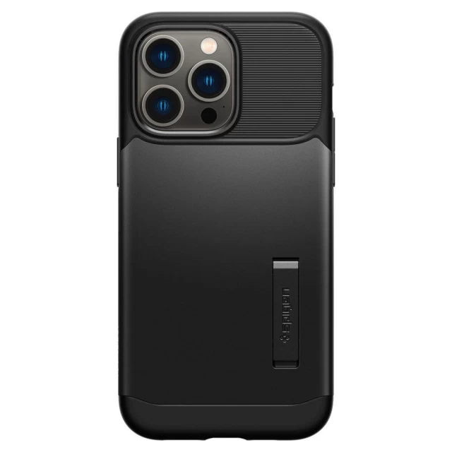 Чохол Spigen для iPhone 14 Pro Slim Armor Black (ACS04671)