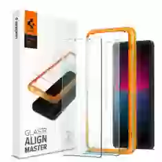 Захисне скло Spigen Alm Glas.Tr Slim для Sony Xperia 10 IV Clear (2 Pack) (AGL04690)