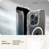 Чехол и два защитных стекла Spigen CYRILL Shine для iPhone 14 Pro Max Glitter Clear with MagSafe (ACS04875)