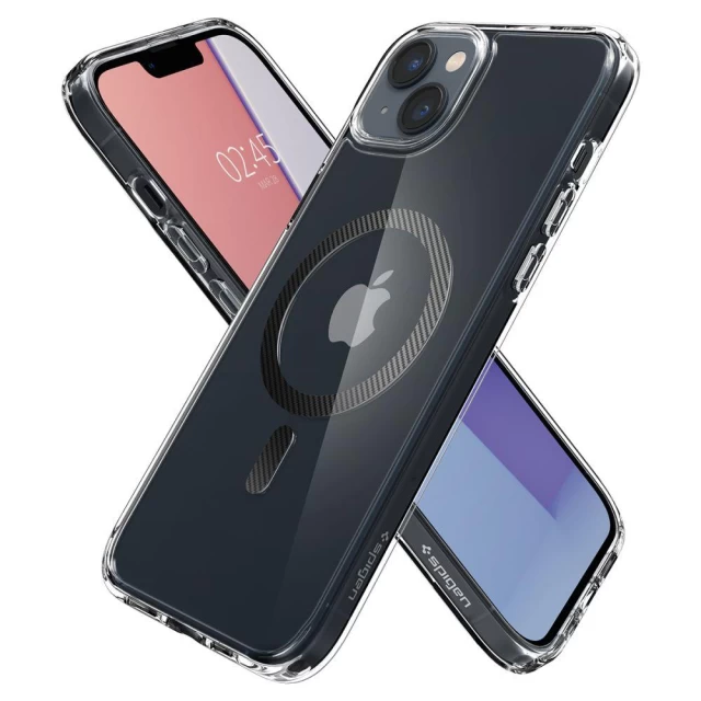 Чехол Spigen Ultra Hybrid для iPhone 14 Plus Transparent with MagSafe (ACS04904)