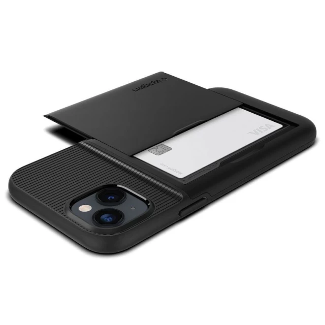 Чехол Spigen для iPhone 14 Plus Slim Armor CS Black (ACS04911)