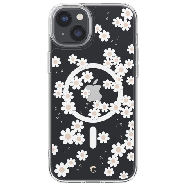 Чехол Spigen для iPhone 14 Plus Cyrill White Daisy (ACS04940)