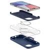 Чехол Spigen для iPhone 14 Pro Silicone Fit Navy Blue with MagSafe (ACS04992)