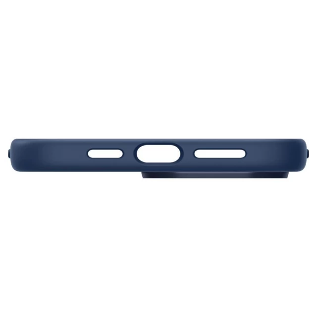 Чохол Spigen для iPhone 14 Pro Silicone Fit Navy Blue with MagSafe (ACS04992)