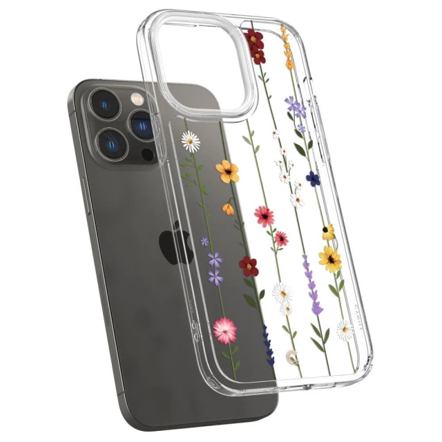 Чохол Spigen CYRILL Cecile для iPhone 14 Pro Flower Garden (ACS05019)