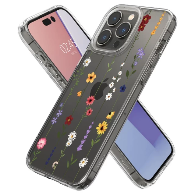 Чохол Spigen CYRILL Cecile для iPhone 14 Pro Flower Garden (ACS05019)