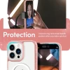 Чохол і два захисних скла Spigen CYRILL Shine для iPhone 14 Pro Glitter Rose with MagSafe (ACS05021)