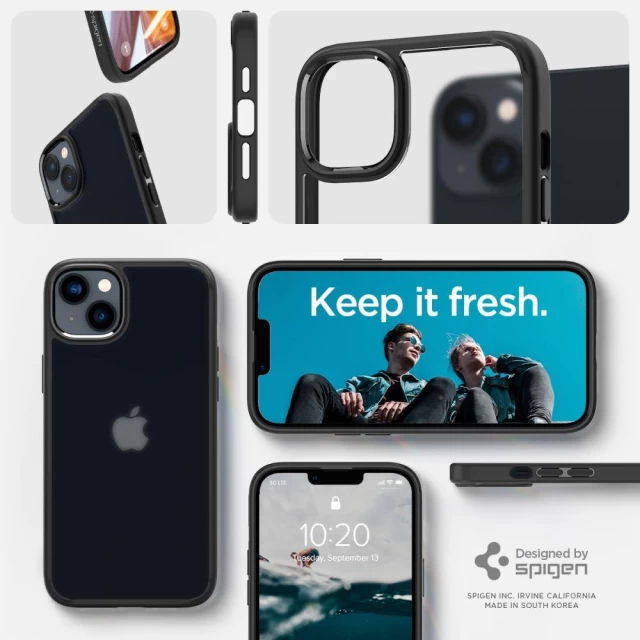 Чехол Spigen для iPhone 14 Ultra Hybrid Frost Black (ACS05047)