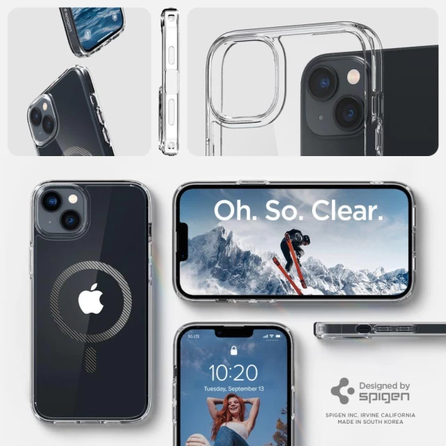 Чехол Spigen для iPhone 14 Ultra Hybrid MagSafe Carbon Fiber (ACS05050)