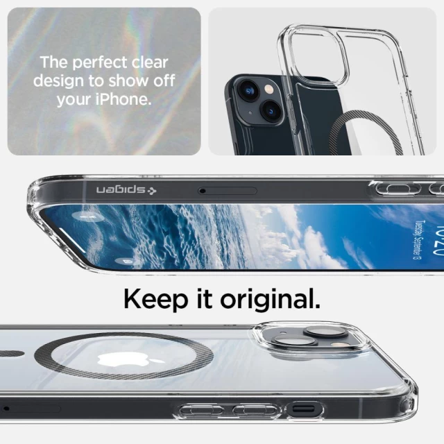 Чохол Spigen для iPhone 14 Ultra Hybrid MagSafe Carbon Fiber (ACS05050)