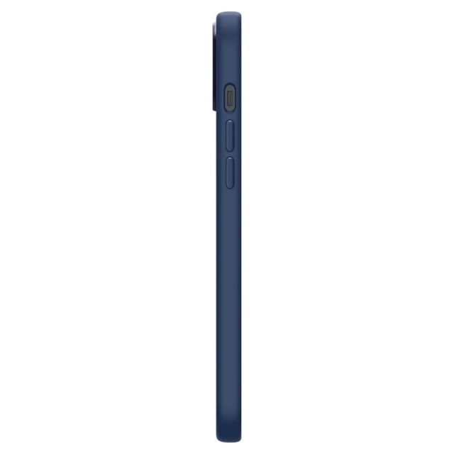 Чехол Spigen для iPhone 14 Silicone Fit Navy Blue with MagSafe (ACS05068)
