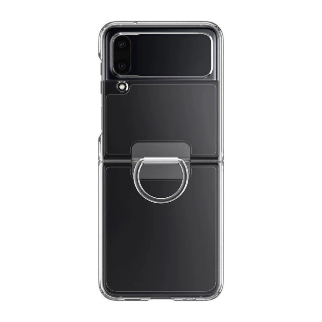 Чехол Spigen Thin Fit Ring для Samsung Galaxy Flip4 (F721) Crystal Clear (ACS05115)