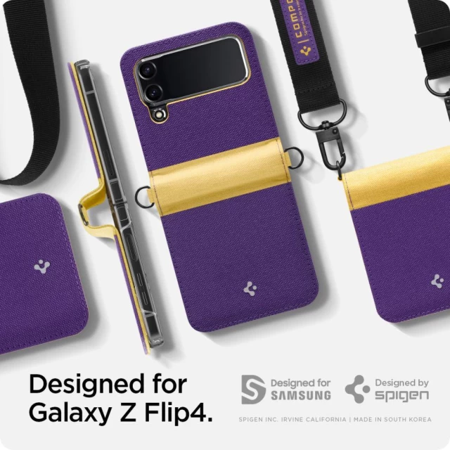 Чохол Spigen Compoty для Samsung Galaxy Flip4 (F721) Pansy (ACS05178)