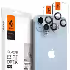 Захисне скло Spigen для камери iPhone 14 | 14 Plus Optik Pro Lens Protector (2 pack) Black (AGL05213)