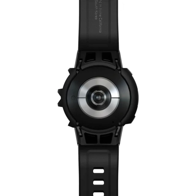 Чохол і ремінець Spigen для Galaxy Watch 4 | 5 44 mm Rugged Armor Pro Black (ACS05394)