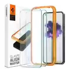 Захисне скло Spigen Alm Glas.Tr Slim для Nothing Phone 1 Clear (2 Pack) (AGL05447)