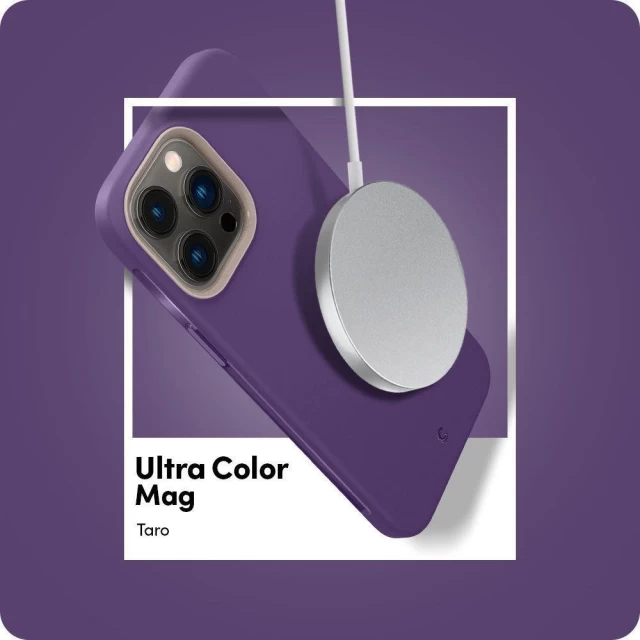 Чехол Spigen для iPhone 14 Pro Max Cyrill Ultra Color MagSafe Taro (ACS05488)