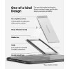 Чохол Ringke Fusion Combo + self-adhesive foldable stand для iPad Pro 12.9 2021 Gray (FPC530R40)