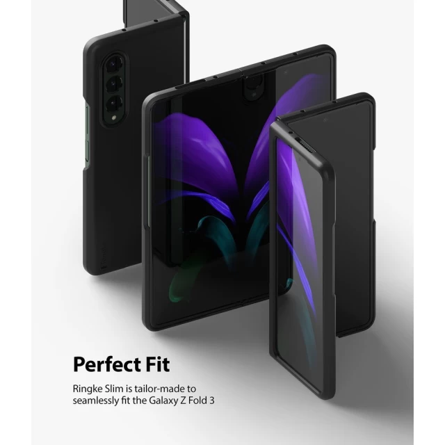 Чохол Ringke Slim для Samsung Galaxy Fold3 (F926) Black (S536E55)