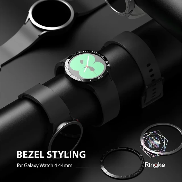 Чехол Ringke Bezel Styling Case Stainless Steel для Galaxy Watch 4 44 mm Silver (GW4-44-42)