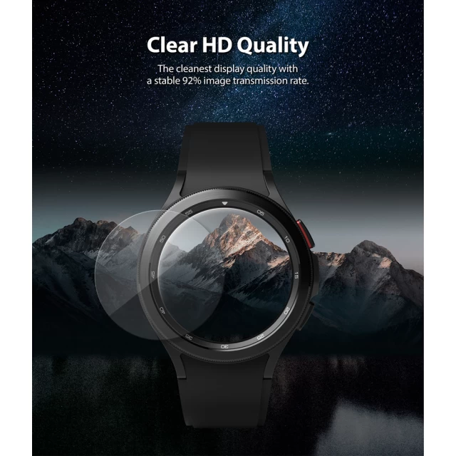 Захисне скло Ringke IDGL для Samsung Galaxy Watch 4 46 mm (4 Pack) (G4AS056)