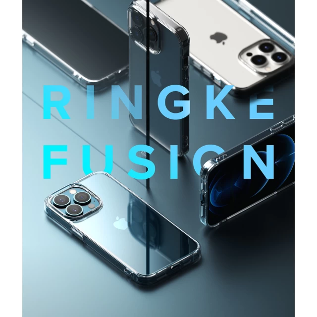 Чехол Ringke Fusion для iPhone 13 Pro Max Transparent (F553E52)