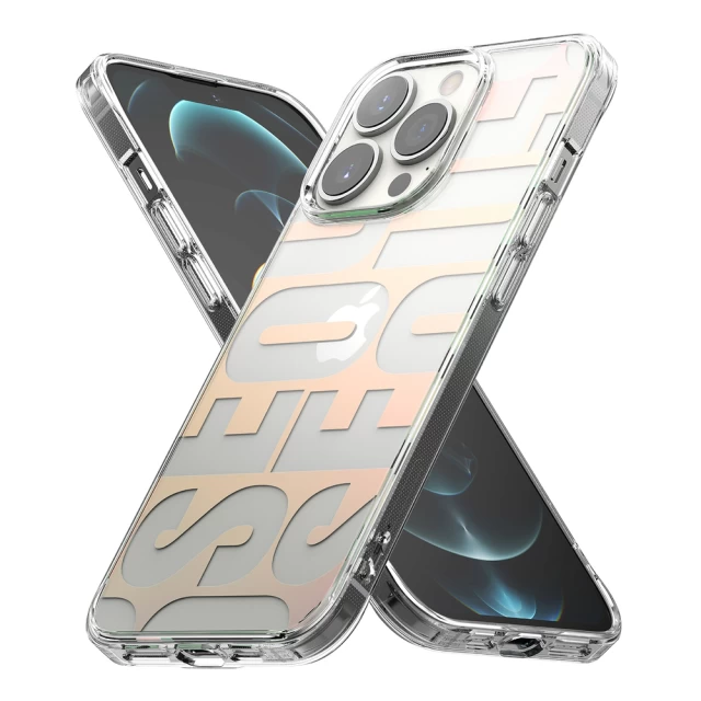 Чехол Ringke Fusion Design Seoul для iPhone 13 Pro Max Transparent (FD553E89)