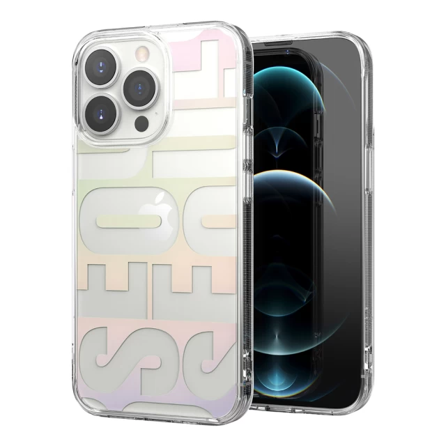 Чехол Ringke Fusion Design Seoul для iPhone 13 Pro Max Transparent (FD553E89)