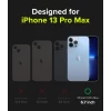 Чохол Ringke Fusion X Design Ticket Band для iPhone 13 Pro Max Black (FXD555E43)