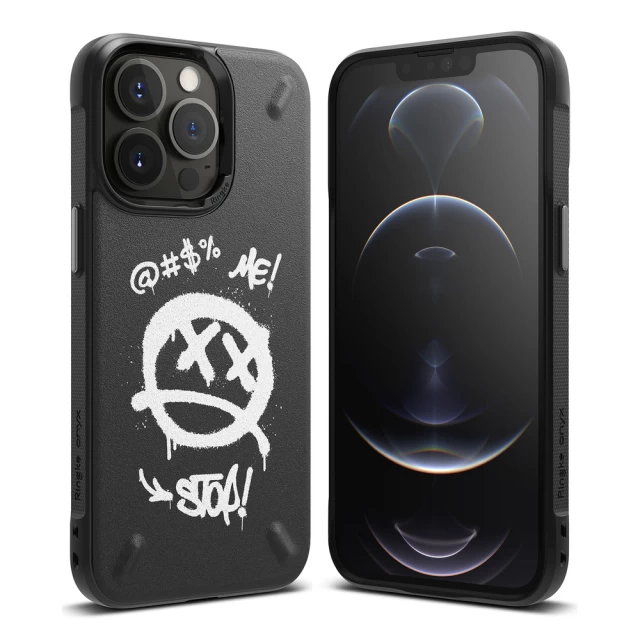 Чехол Ringke Onyx Design Graffiti для iPhone 13 Pro Max Black (OD556E233)