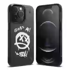 Чохол Ringke Onyx Design Graffiti для iPhone 13 Pro Max Black (OD556E233)