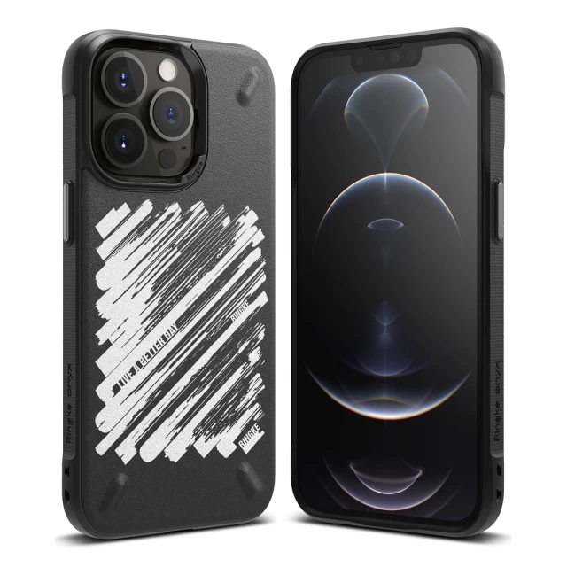 Чохол Ringke Onyx Design Paint для iPhone 13 Pro Max Black (OD556E229)