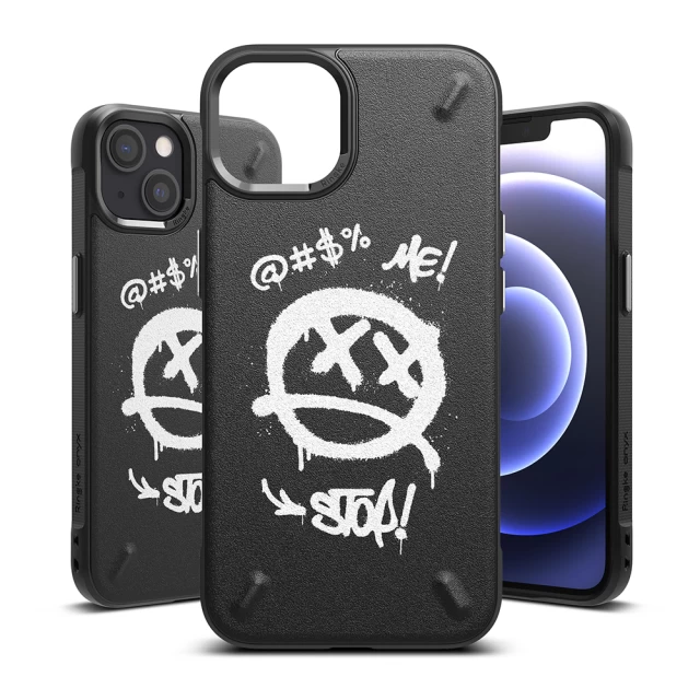 Чехол Ringke Onyx Design Graffiti для iPhone 13 Black (OD546E233)