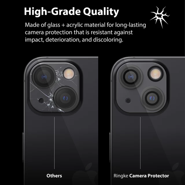 Захисне скло для камери Ringke Camera Protector Glass для iPhone 13 | iPhone 13 mini Transparent (C1G021)