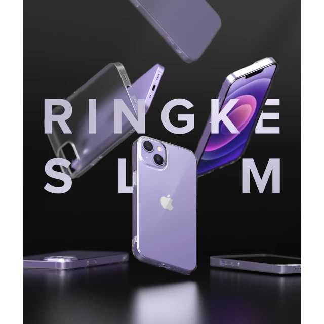 Чехол Ringke Slim для iPhone 13 mini Matte Clear (S542E232)