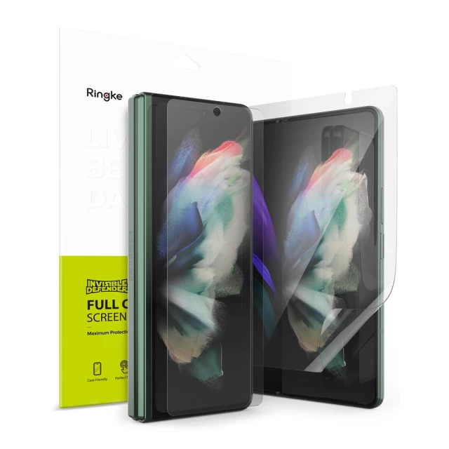 Защитная пленка Ringke Fusion Invisible Defender для Samsung Galaxy Fold3 (F926) Clear (2 Pack) (S19P044)