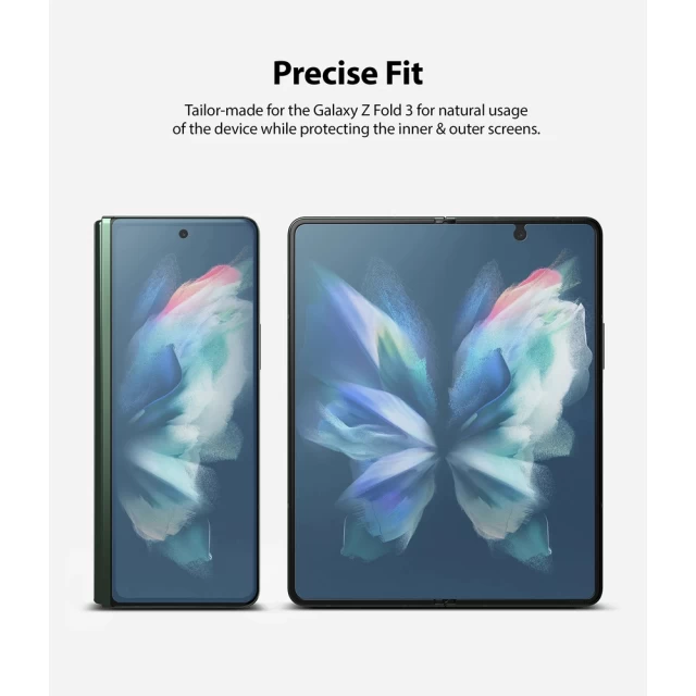 Защитная пленка Ringke Fusion Invisible Defender для Samsung Galaxy Fold3 (F926) Clear (2 Pack) (S19P044)