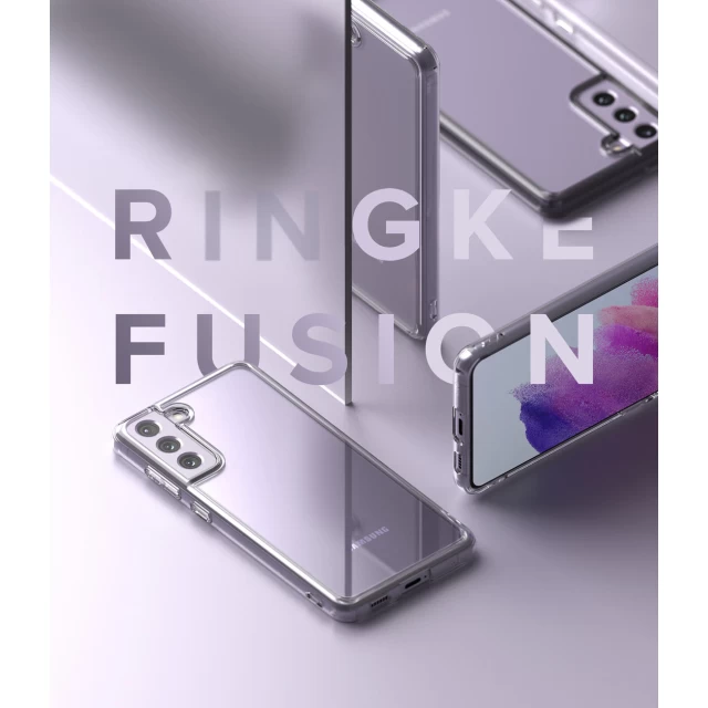 Чехол Ringke Fusion для Samsung Galaxy S21 FE Black (8809818847393)