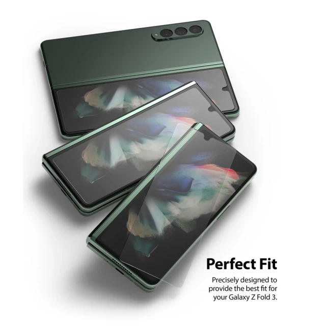 Защитное стекло Ringke Invisible Defender ID Glass 2.5D для Samsung Galaxy Z Fold 3 (G4AS065)