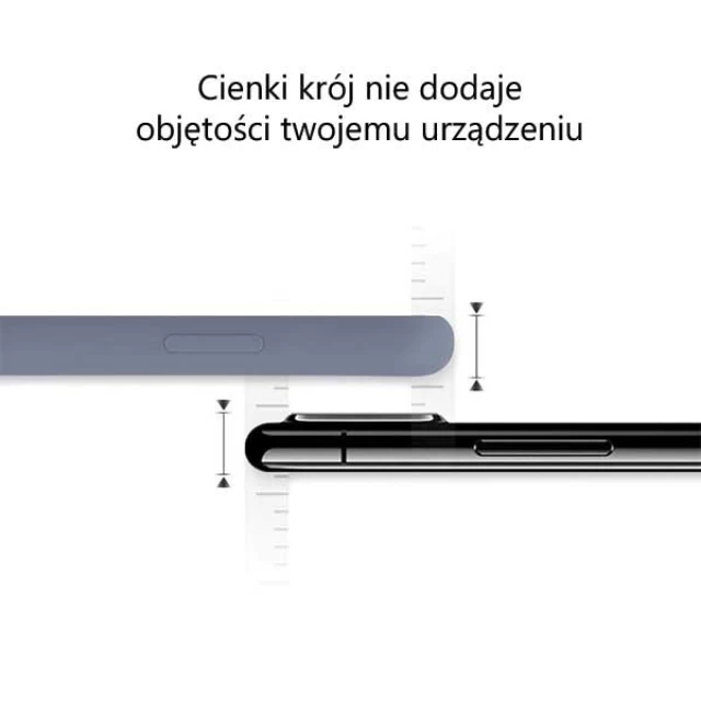 Чехол Mercury Silicone для Samsung Galaxy S21 FE (G990) Lavender Gray (8809821457428)